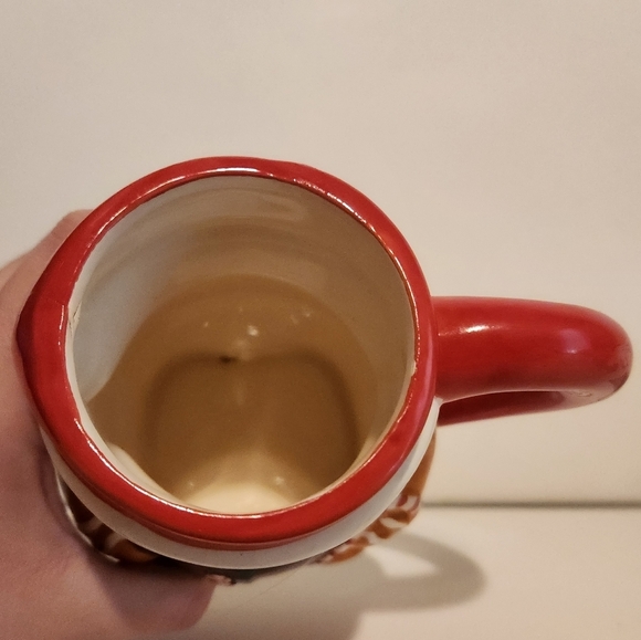 5” Christmas Gingerbread Man Sleigh Bell Bistro Holiday Mug - Picture 8 of 14